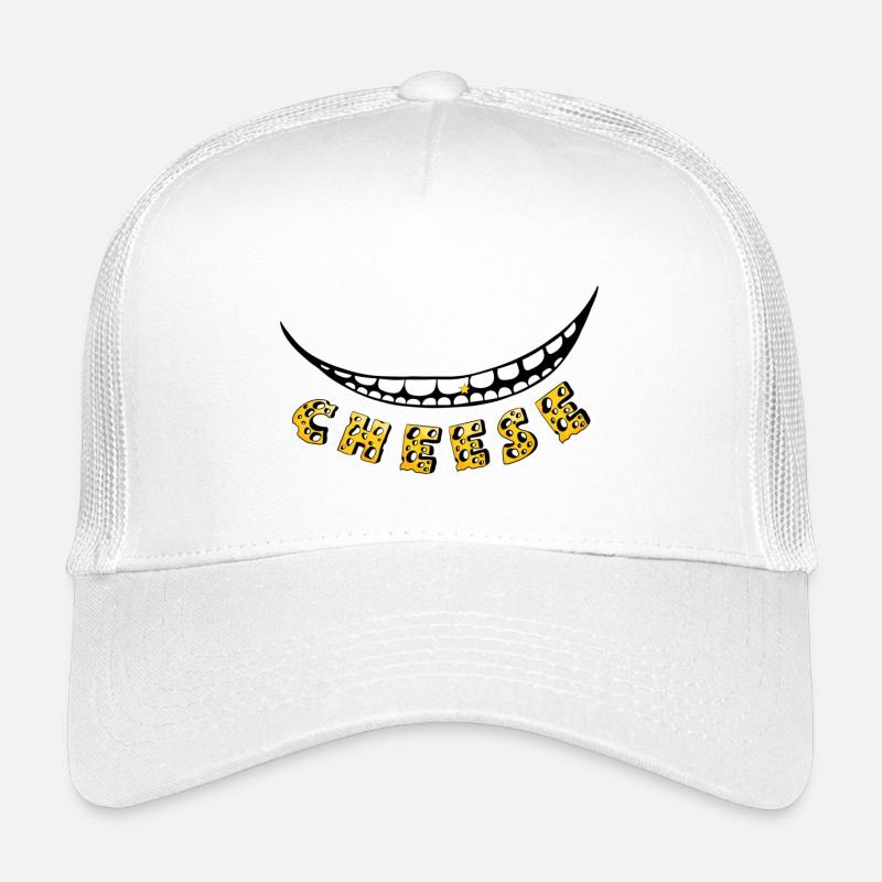 Cheese :) - Kinder Trucker-Cap - Weiß