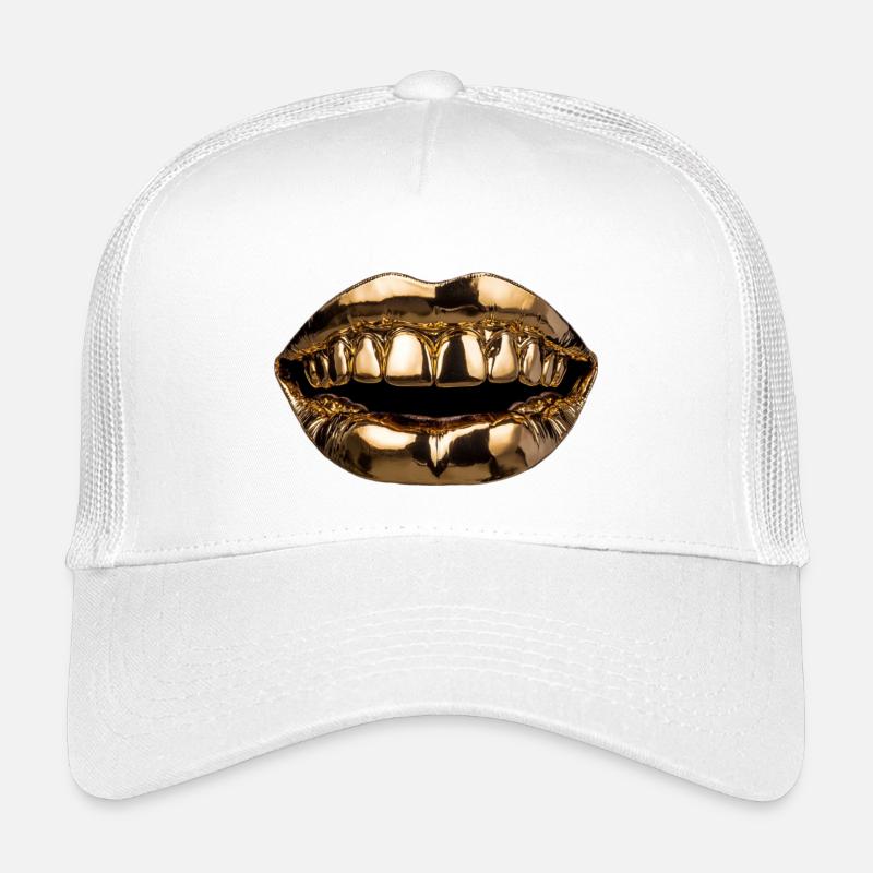 Lèvres dorées grillées Kids’ Trucker Cap