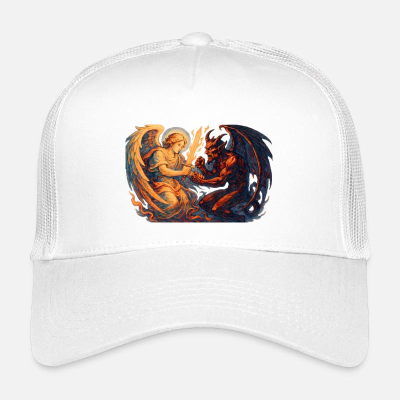 Archange céleste vs Bête infernale Casquette trucker enfant