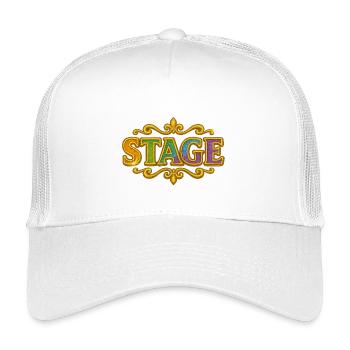 Scène | Costumes de scène Conception de spectacles - Casquette trucker enfant - blanc - Devant