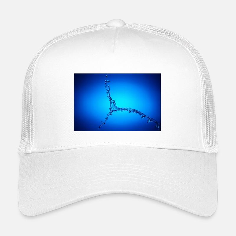 Blue Water Splash #2 Kids’ Trucker Cap