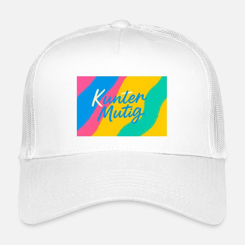 Kunter Mutig Farbexplosion Kinder Trucker-Cap