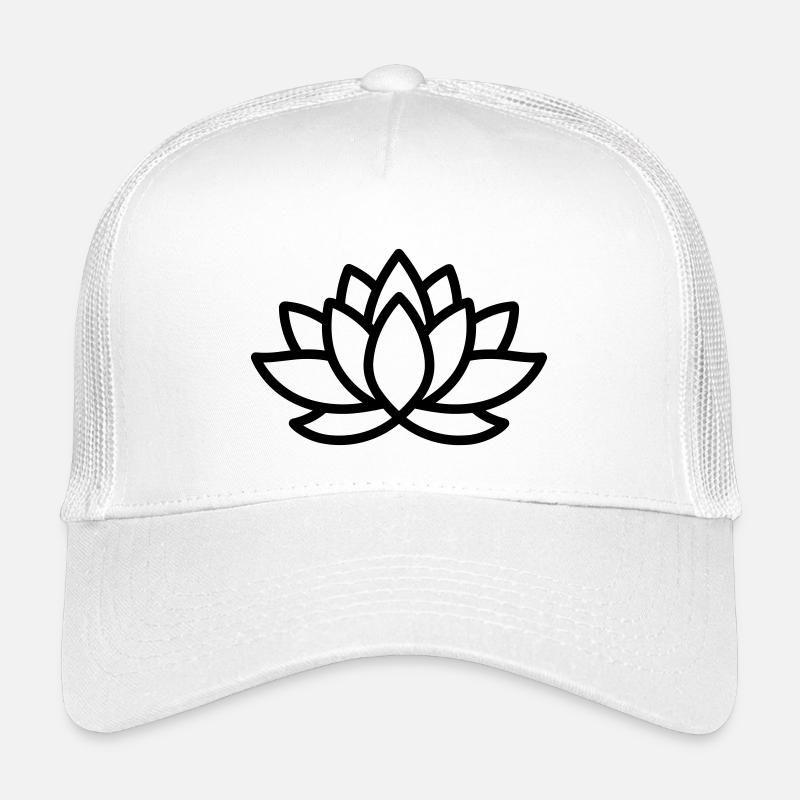 fleur de lotus Casquette trucker enfant