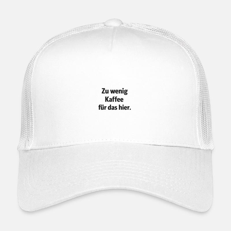 Too little coffee for this Kids’ Trucker Cap