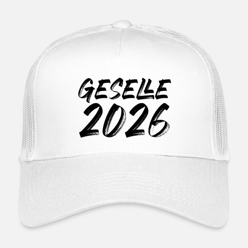 Geselle 2026 - Kinder Trucker-Cap - Weiß