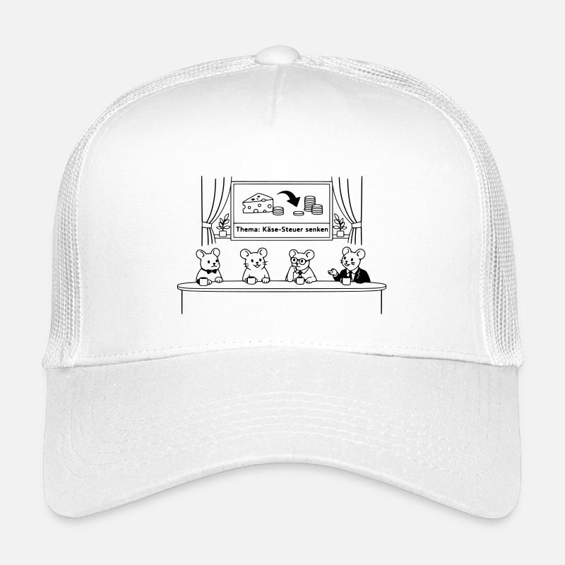 Mouse Mice Cheese Tax Lower Kids’ Trucker Cap