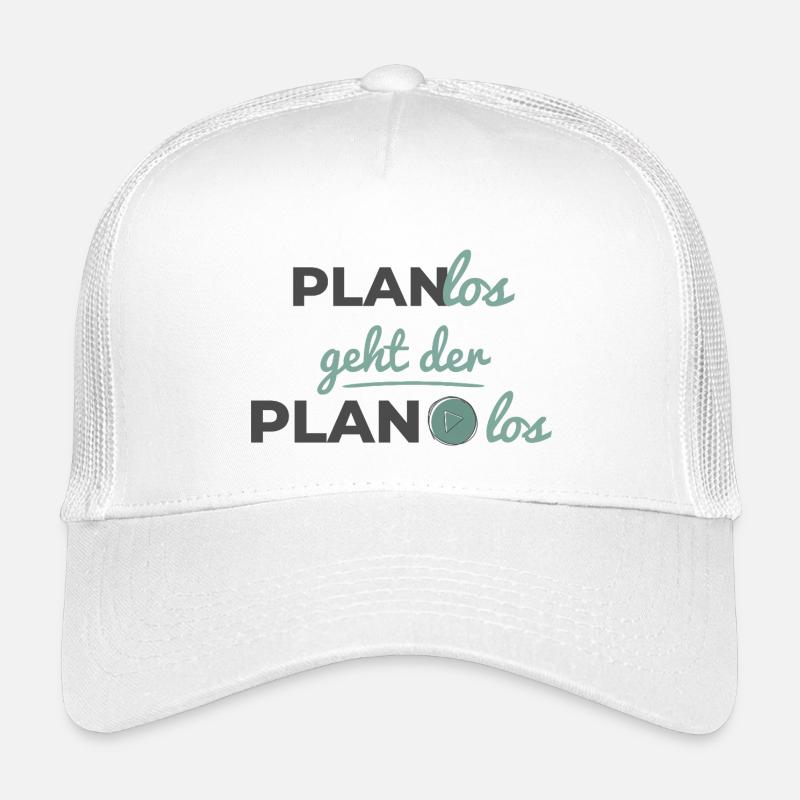 The plan starts haphazardly – Scandi Soft Typography Kids’ Trucker Cap