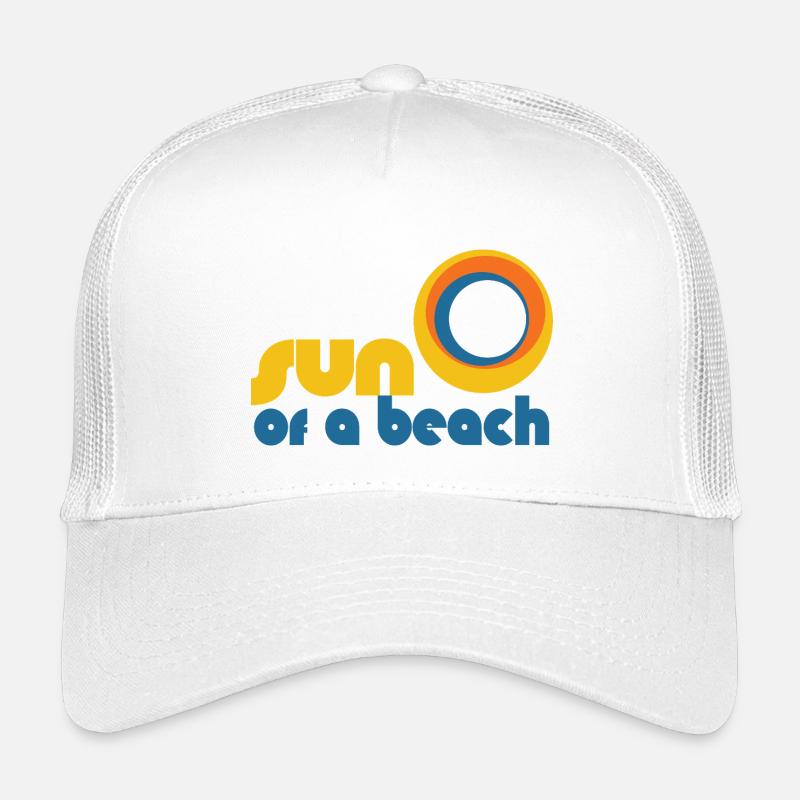 Sonne eines Strandes Kinder Trucker-Cap