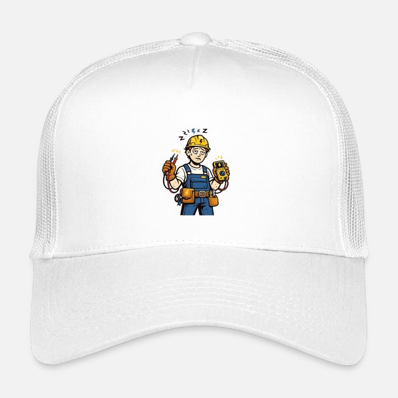 Circuit Fatigué de la centrale électrique Casquette trucker enfant