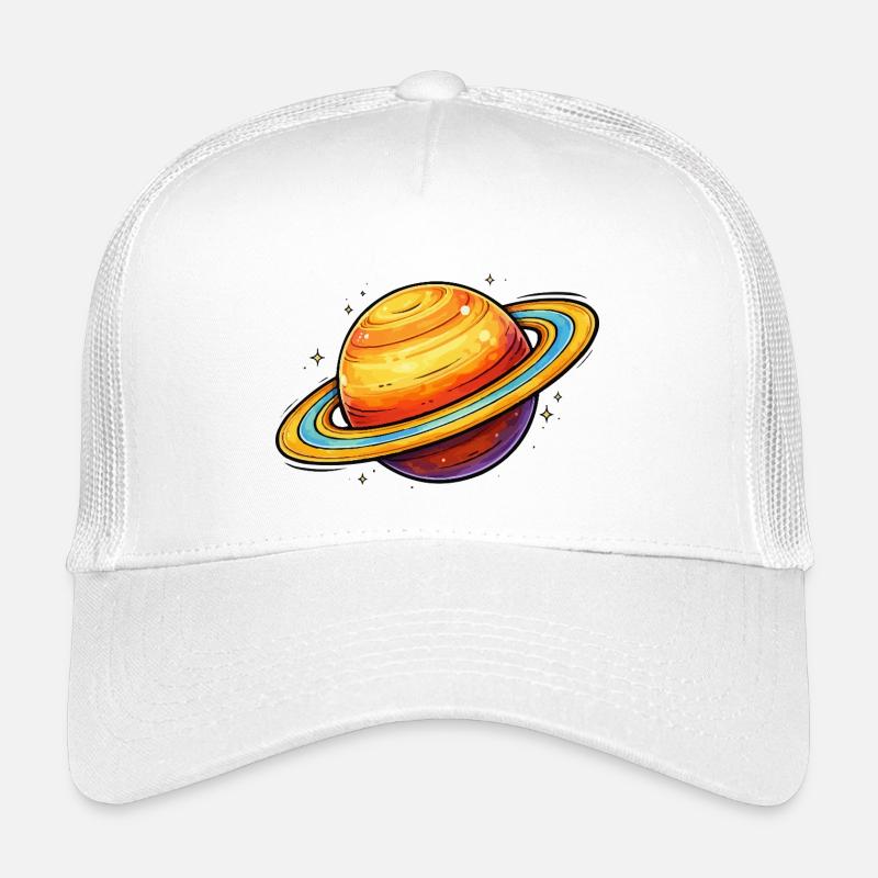 Planète Saturne Casquette trucker enfant