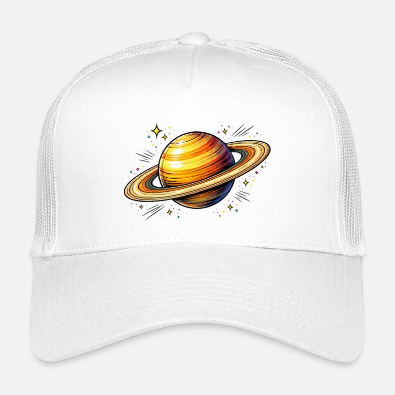Planète Saturne Casquette trucker enfant
