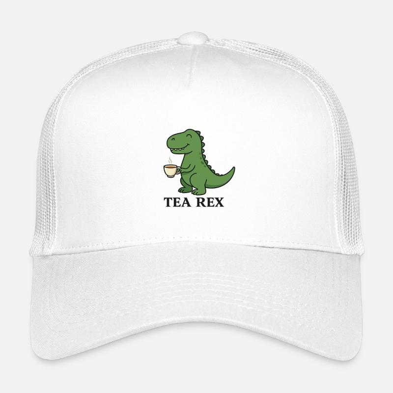 Tea Rex Dino mit Tee Kinder Trucker-Cap
