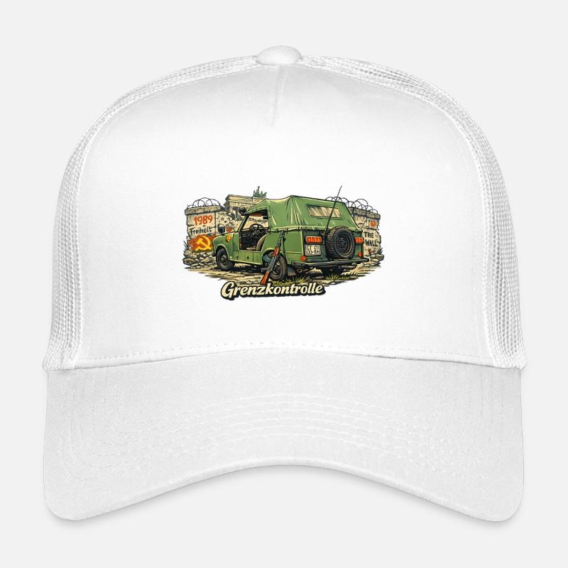 Border control - Kids’ Trucker Cap - white