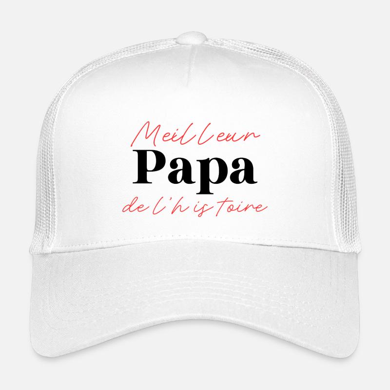 Meilleur Papa de l'histoire - Cadeau Original  Casquette trucker enfant