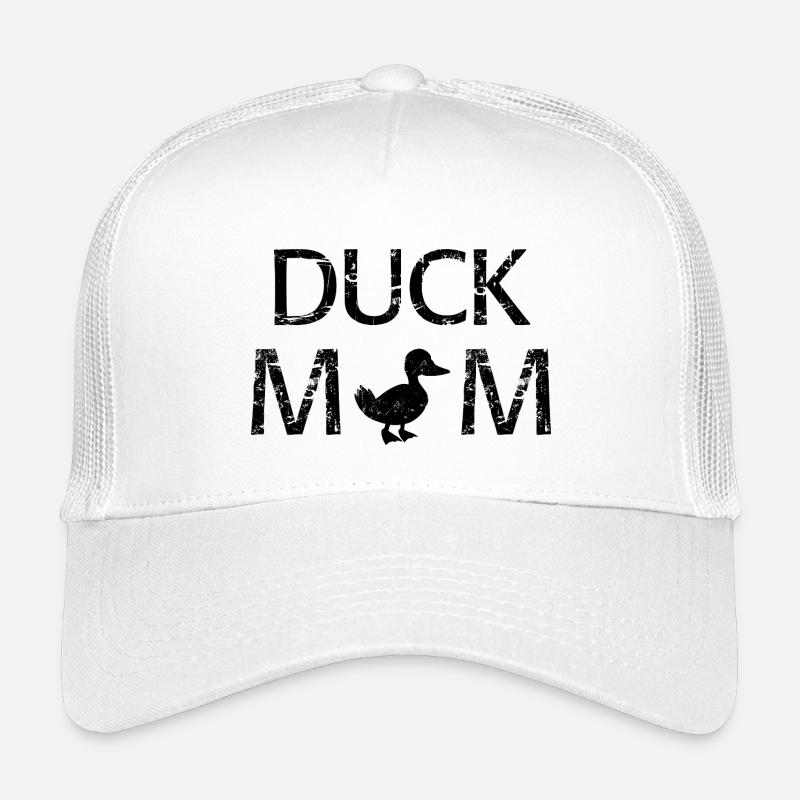Chemise drôle mignonne de Duck Mom Casquette trucker enfant