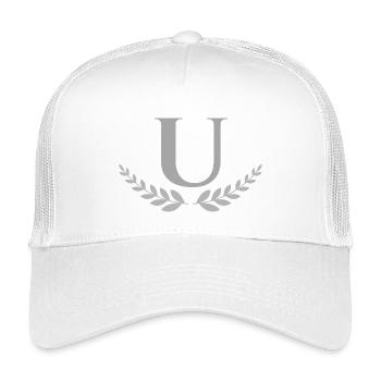U - Kids’ Trucker Cap - white - Front