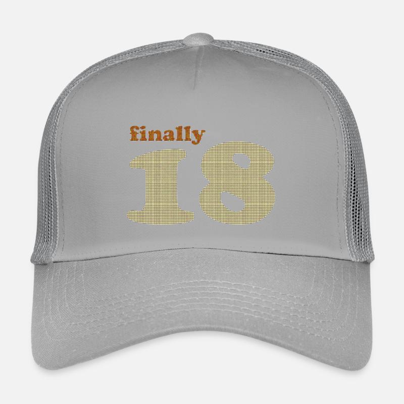 finally_18 Casquette trucker enfant