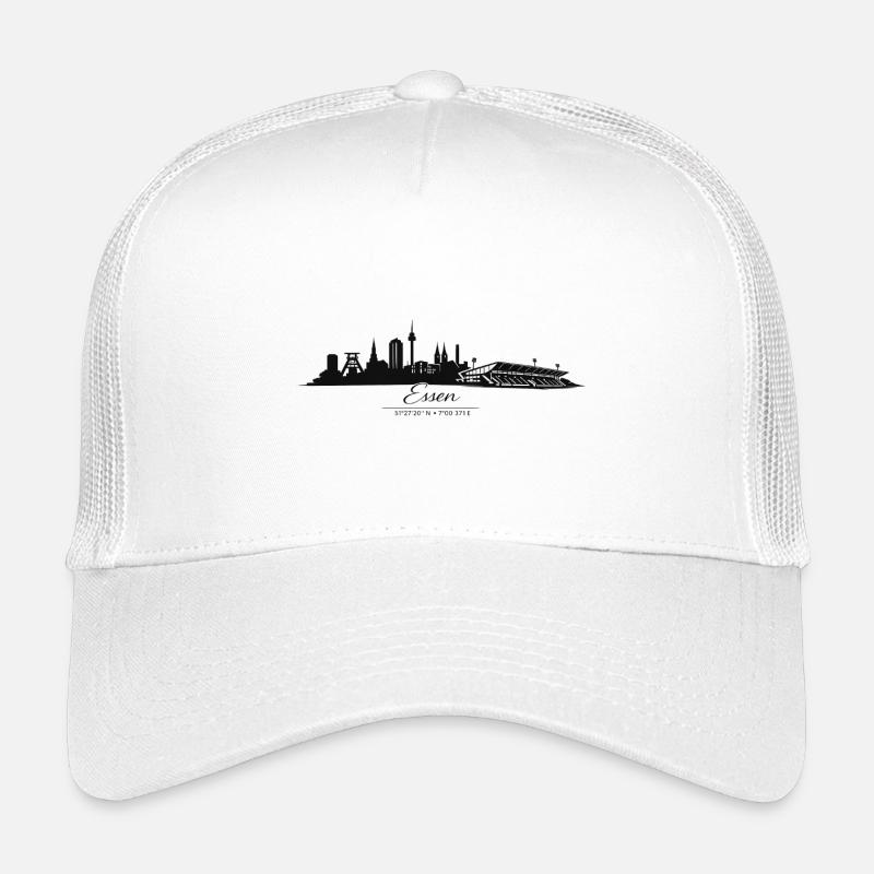 Essen - Kinder Trucker-Cap - Weiß
