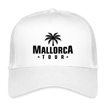 Mallorca Tour - Kinder Trucker-Cap - Weiß - Vorne