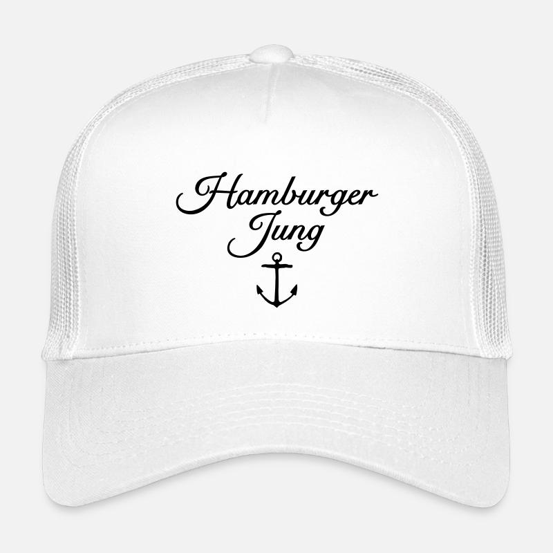 Hamburger Jung Anker Klassisch Kinder Trucker-Cap