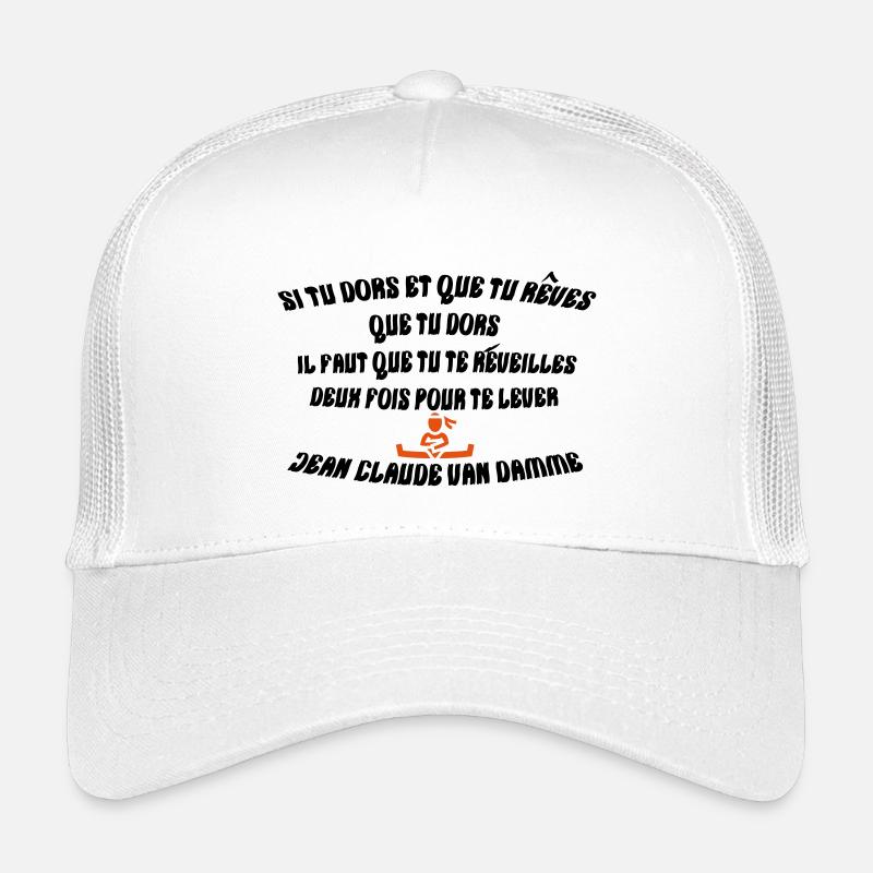 rever de dormir - Casquette trucker enfant - blanc
