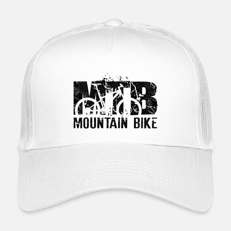 Mountainbike - Kinder Trucker-Cap - Weiß