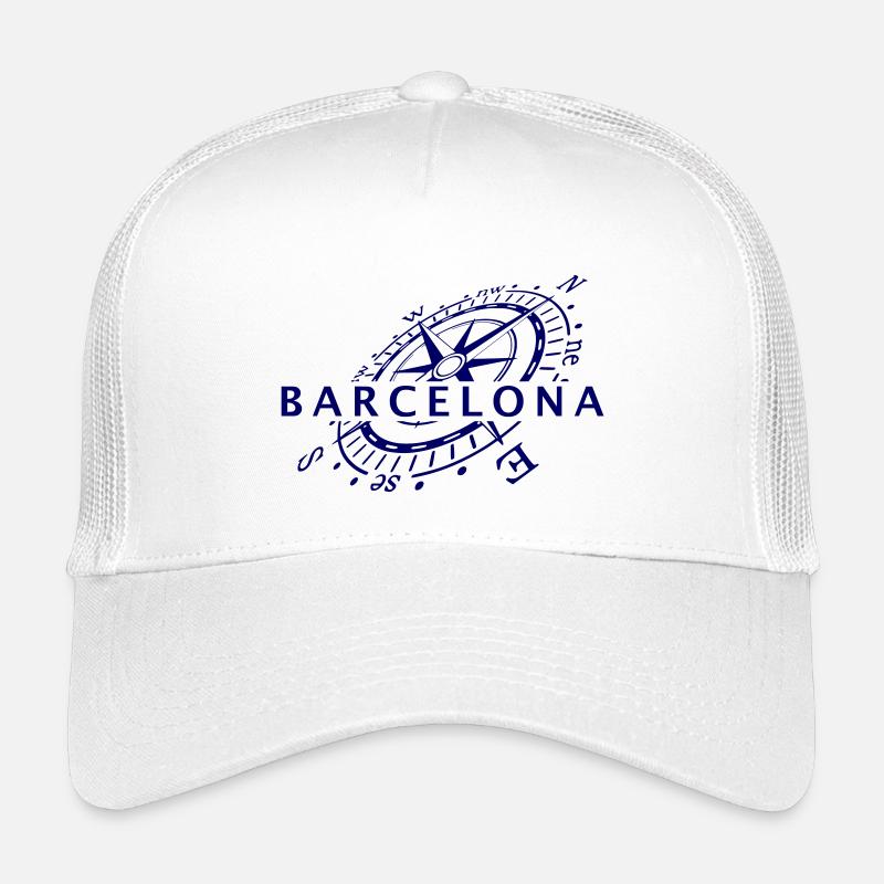 Rose des vents, Barcelone Casquette trucker enfant