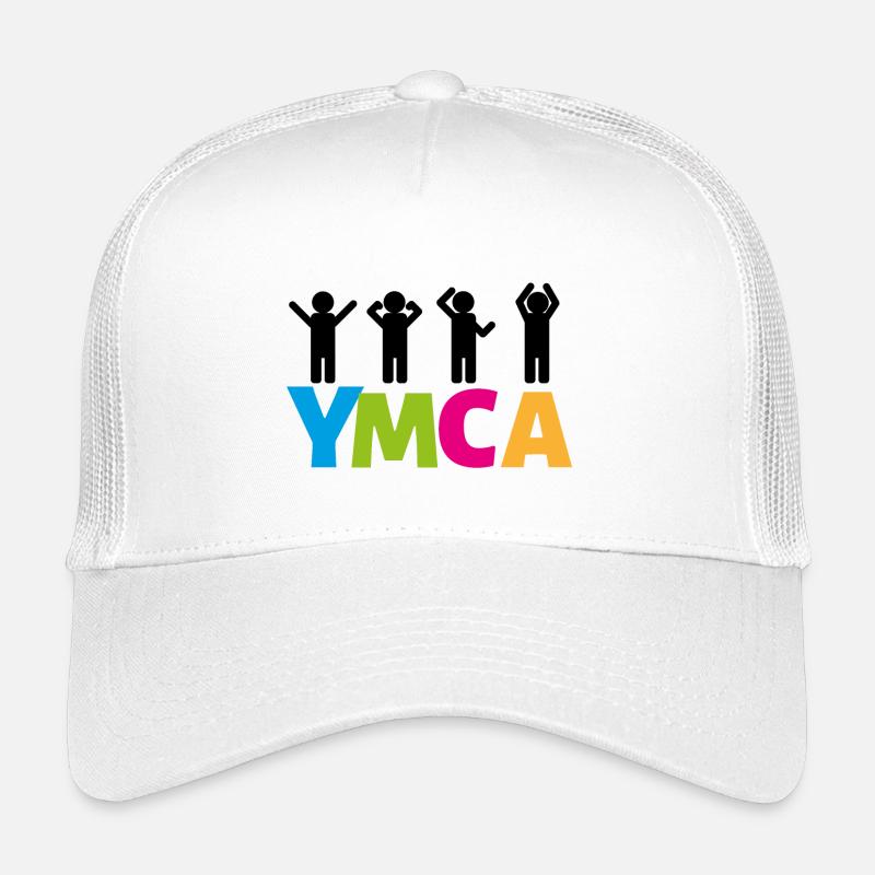 CVJM - Kinder Trucker-Cap - Weiß