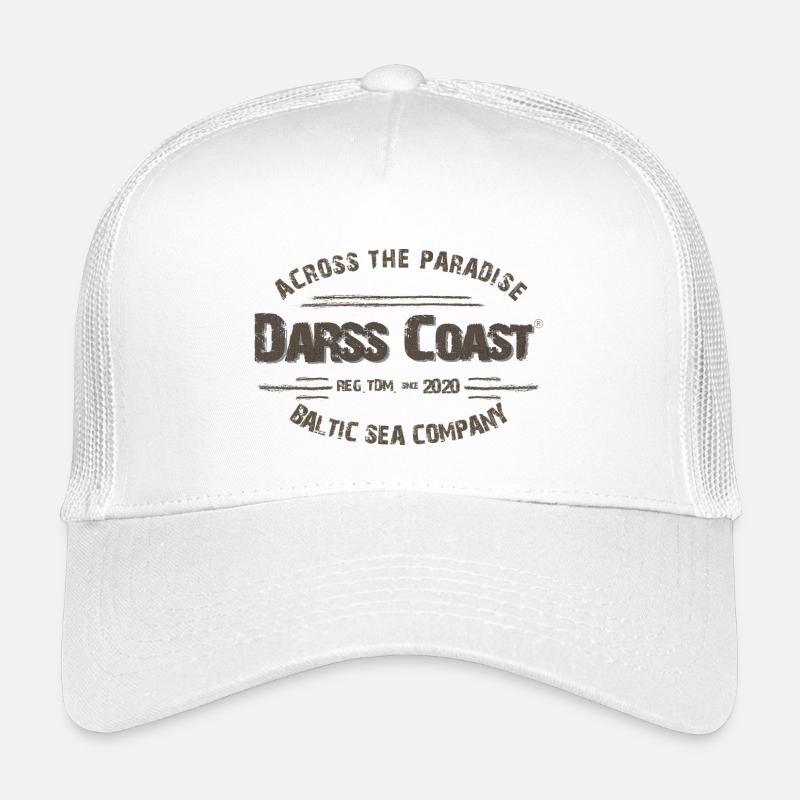 Darss Coast - Dein Statement für den Darß - Kinder Trucker-Cap - Weiß