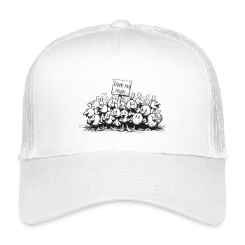 eidays for future shirt - Kinder Trucker-Cap - Weiß - Vorne