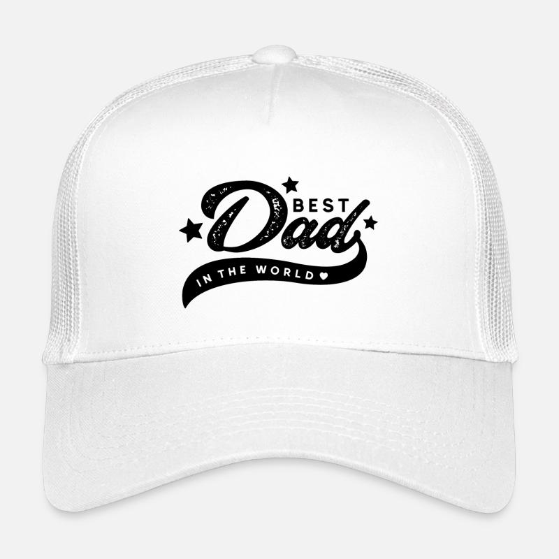 Best Dad in the World Kids’ Trucker Cap