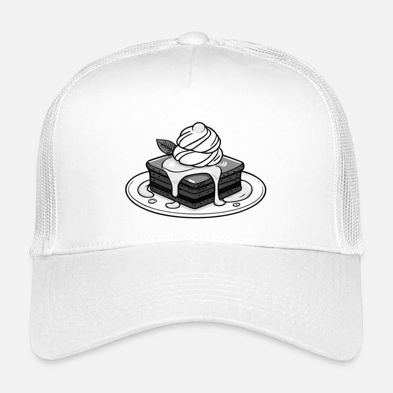 Hot Brownie - Kinder Trucker-Cap - Weiß