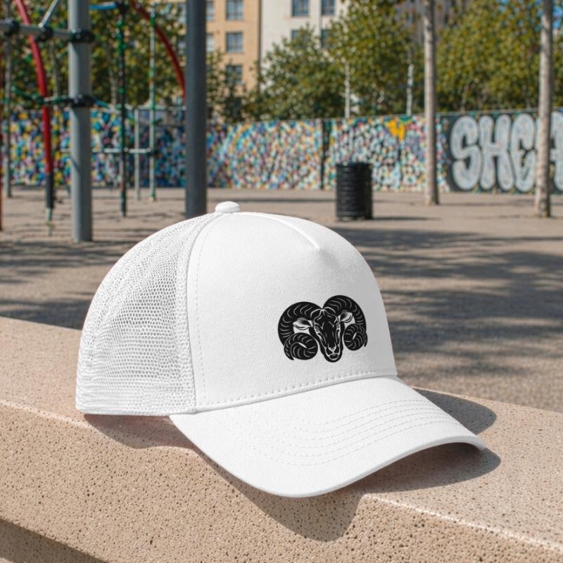 Sternzeichen Bild Widder Kinder Trucker-Cap