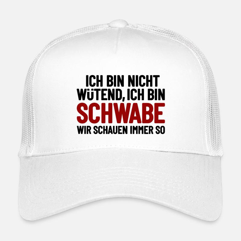 Ich bin nicht wütend - ich bin Schwabe Kinder Trucker-Cap