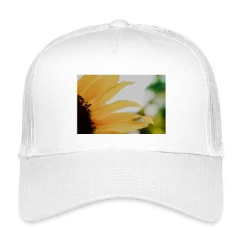 Sunflower Watercolors - Kids’ Trucker Cap - white - Front