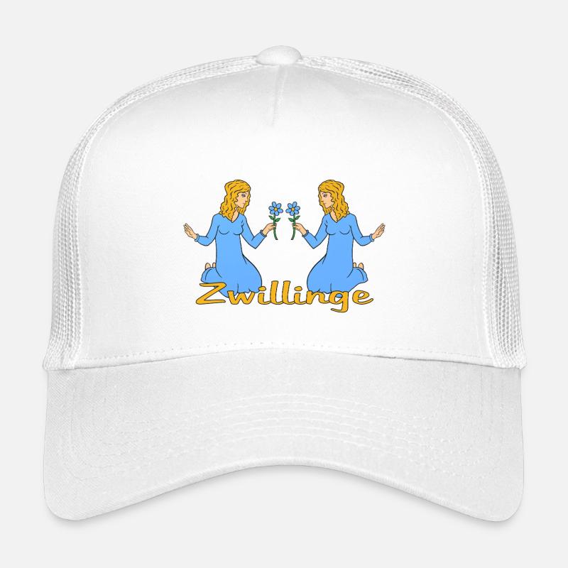 Signe du zodiaque Gémeaux Casquette trucker enfant