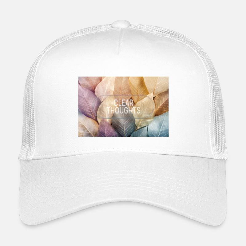 Clear Thoughts – Minimalistisches Glas Design Kinder Trucker-Cap