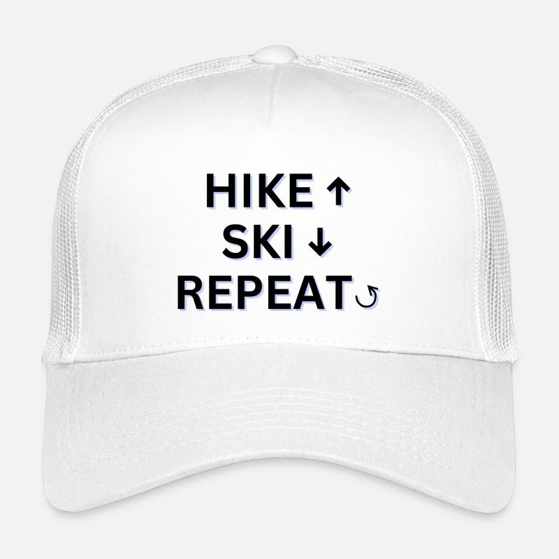 Hike Ski Repeat - Skitouren  Kinder Trucker-Cap