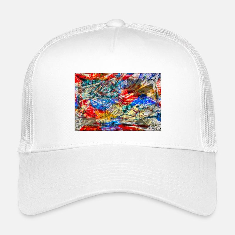Rejection - Kids’ Trucker Cap - white