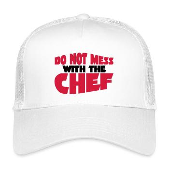 tête - Casquette trucker enfant - blanc - Devant