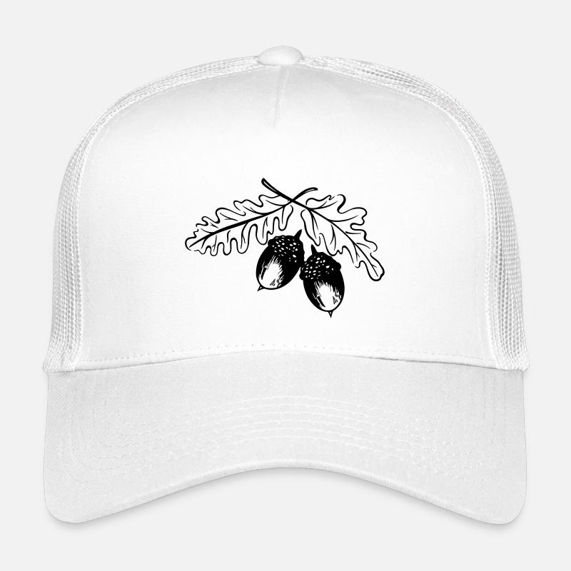 Les glands, les feuilles de chêne, l'automne Casquette trucker enfant