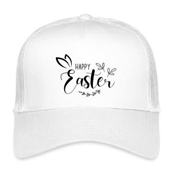 Happy Easter - Kids’ Trucker Cap - white - Front