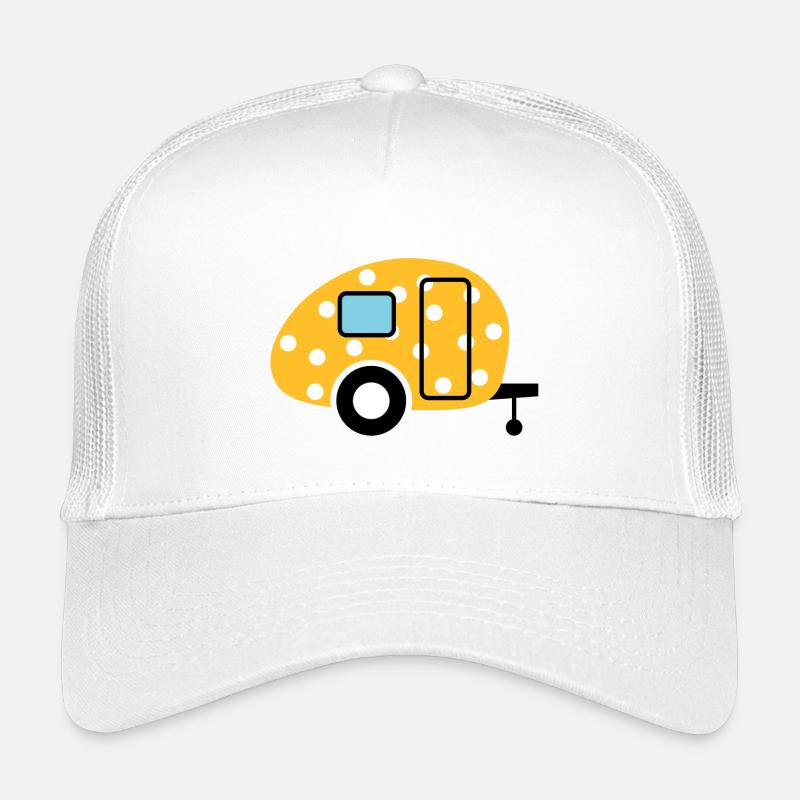 Caravane Camping Points Caravane de Pâques Vintage Casquette trucker enfant