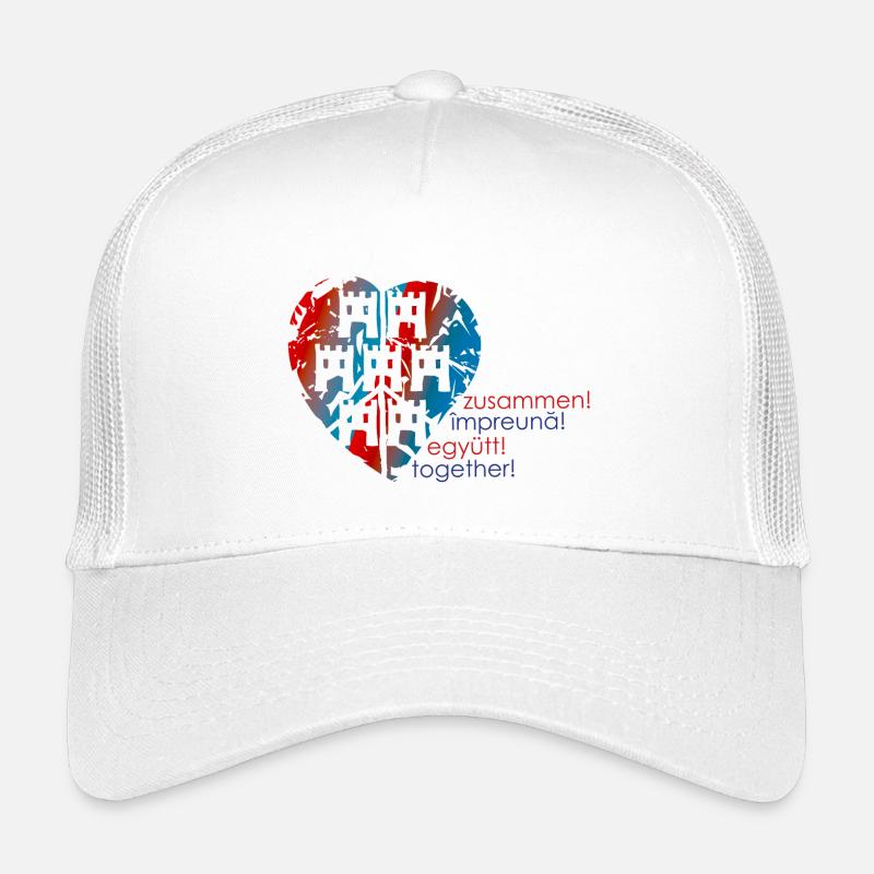 siebenbürgen - Kinder Trucker-Cap - Weiß