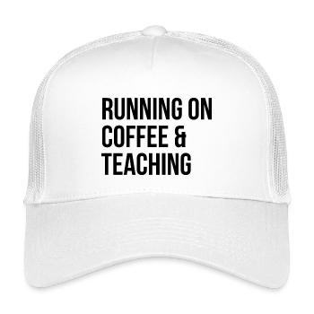 Lehrer - Kinder Trucker-Cap - Weiß - Vorne