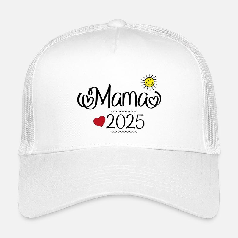 Maman 2025 Casquette trucker enfant