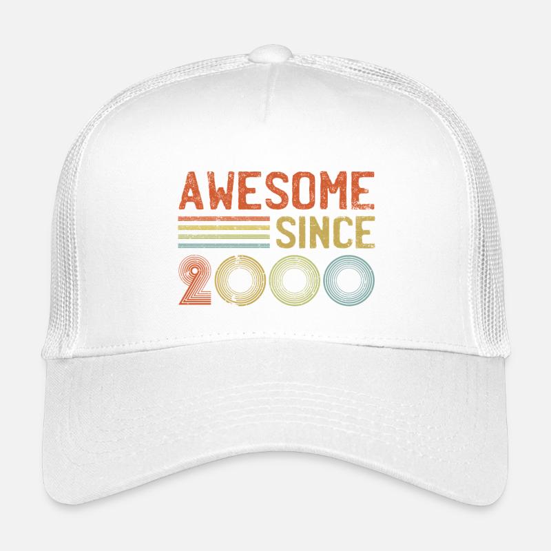 Retro 2000s Vibrant Celebration Design Kids’ Trucker Cap