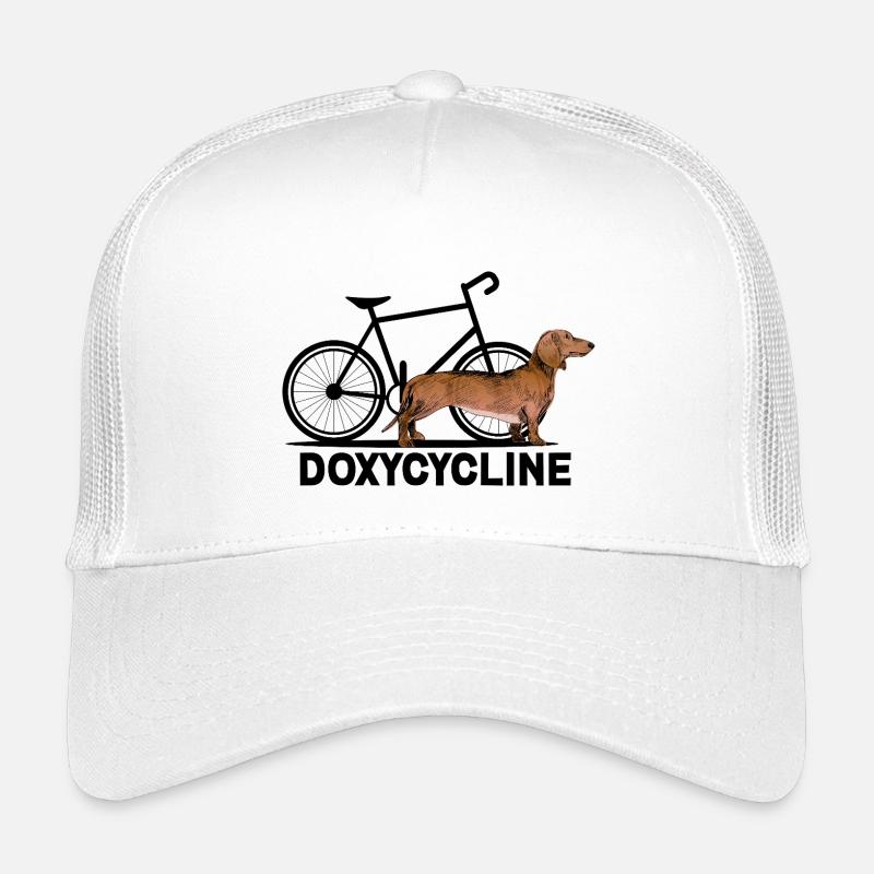 Doxycycline Grappige Teckel Cyclus Kinder Trucker-Cap