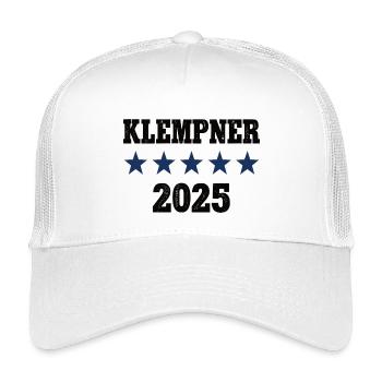 2025 Klempner Beruf Klempnerei Job Arbeit Lehre - Kinder Trucker-Cap - Weiß - Vorne
