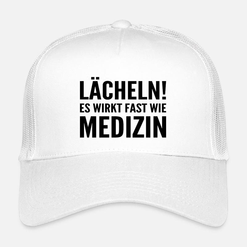 Sourire! Il agit presque comme un médicament Casquette trucker enfant